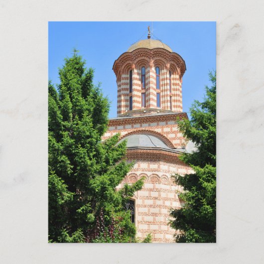 Oude kerk in Boekarest, Roemenië Briefkaart (Voorkant)