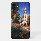Oude Kerk nabij Moskou iPhone Case (Achterkant)