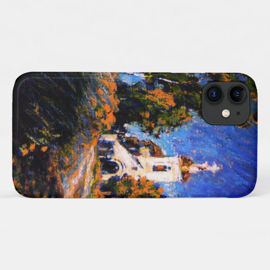 Oude Kerk nabij Moskou iPhone Case (Achterkant (horizontaal))