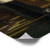 Oude Kerk - Poster d'Art fin Emanuel de Witte (Coin)