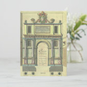 Oude Kerkdeur Toegang Renaissance Architectuur (Staand voorkant)