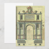 Oude Kerkdeur Toegang Renaissance Architectuur (Voorkant / Achterkant)