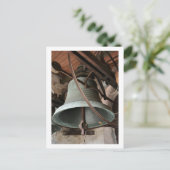 Oude kerkklok briefkaart (Staand voorkant)