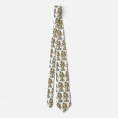 Oude kerst engel bloemen, Victoriaanse di-cut Stropdas (Achterkant)