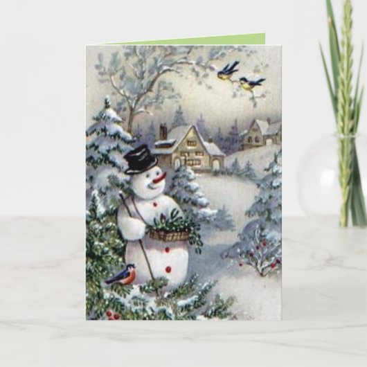 OUDE KERST KAART (Voorkant)