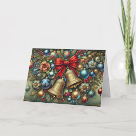 Oude Kerstkaarten Feestdagen Kaart
