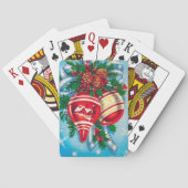 oude kerstlampen pokerkaarten (Achterkant)