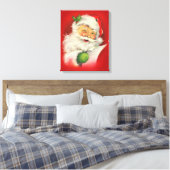Oude Kerstman Canvas Afdruk (Insitu (Slaapkamer))