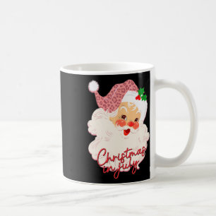 Oude Kerstman Christmas In July Roze Zomer  Koffiemok