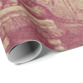 Oude kerstmis cadeaupapier (Rol Hoek)