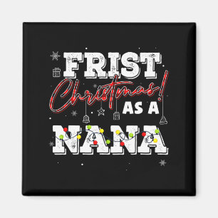 Oude Kerstmis Eerste Kerstmis Als Oma Nieuwe Baby Magneet