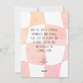 Oude Kerstmis Kerstklokken Bogen Kerstmis Feestdagenkaart (Achterkant)