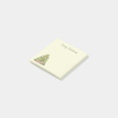 Oude kerstmis post-it® notes (Schuin)