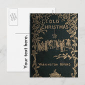 Oude Kerstmis - Washington Irving Feestdagenkaart (Voorkant / Achterkant)
