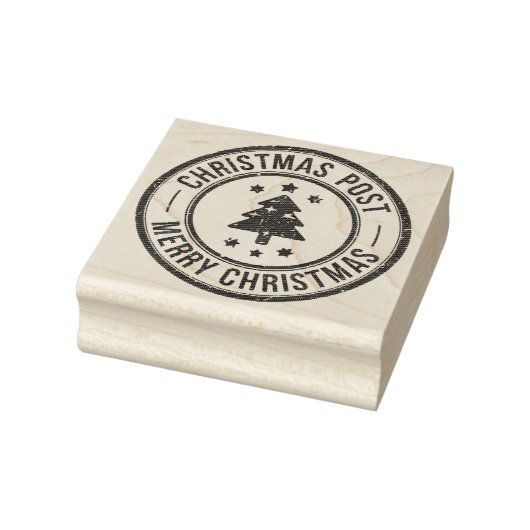 Oude Kerstpost Rubberstempel (Stempel)
