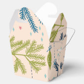 Oude kerstsieraden met fashioned kerstversieringen bedankdoosjes (Geopend)