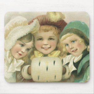 Oude Kerstzusters, Victoriaanse kinderen Muismat