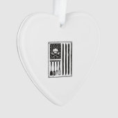 Oude Keuken Vlag Kookgerei T-shirt Ontwerp Ornament (voorkant)