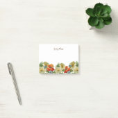 Oude klaprozen en korenbloemen aangepaste Post-it Post-it® Notes (Kantoor)