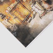 Oude  klassieke autoontkoppeling tissuepapier (Detail)