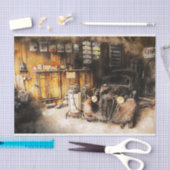 Oude  klassieke autoontkoppeling tissuepapier (Craft)