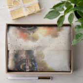 Oude  klassieke autoontkoppeling tissuepapier (Geschenk)