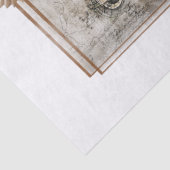 Oude  Klassieke Boho Car Decoupage Tissuepapier (Detail)