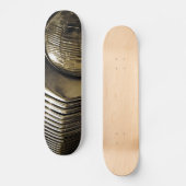 Oude klassieke koplamp skateboard (Voorkant)