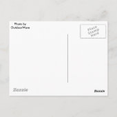 Oude kleur motorfiets foto briefkaart (Achterkant)