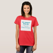 Oude Knitters verven niet T-Shirt (Voorkant volledig)