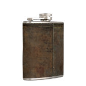 Oude Koeienhuid Kijk in bruin Heupfles (Rechts)