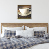 Oude Koffie Canvas Afdruk (Insitu (Slaapkamer))