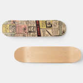 Oude komische advertentie #2 skateboard (Horizontaal)