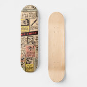 Oude komische advertentie #2 skateboard (Voorkant)