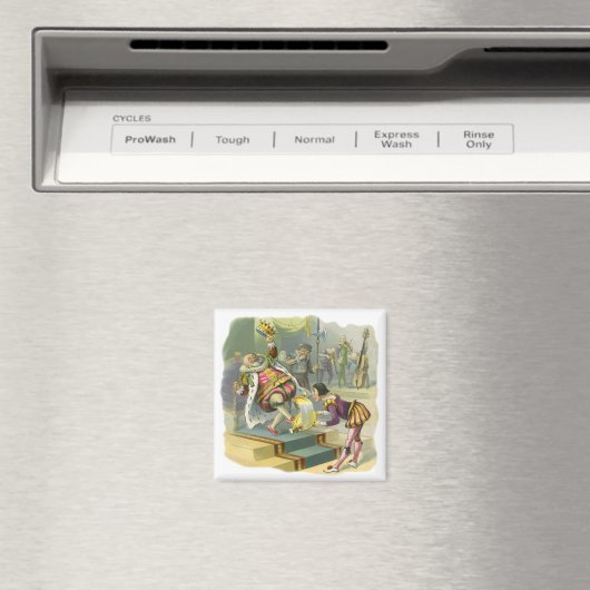  oude koning Cole Nursery Rhyme Poem Song Magneet (Insitu (Vaatwasser))