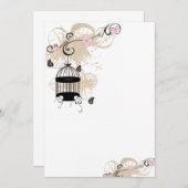 Oude kooi uitnodiging (Voorkant / Achterkant)