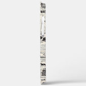 Oude krant Case-Mate iPhone case (Achterkant / Links)