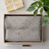 Oude  krant Grungy Grey Tissue Paper Tissuepapier (Geschenk)