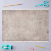 Oude krant Grungy Pink Tissue Paper Tissuepapier (Craft)