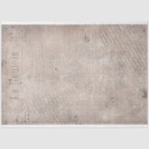 Oude  krant Grungy Pink Tissue Paper