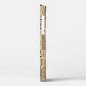 Oude krant:  papieren achtergrond. Case-Mate iPhone case (Achterkant / Links)