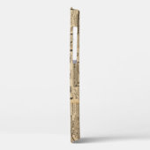 Oude krant:  papieren achtergrond. Case-Mate iPhone case (Achterkant / Links)