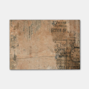 Oude krant Torn One Post-it® Notes