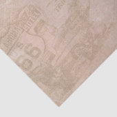 Oude kranten tissuepapier (Detail)