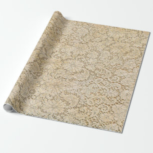 Oude kroeslantaarn Floral Pattern + jouw ideeën Cadeaupapier