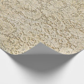 Oude kroeslantaarn Floral Pattern + jouw ideeën Cadeaupapier (Hoek)