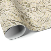 Oude kroeslantaarn Floral Pattern + jouw ideeën Cadeaupapier (Rol Hoek)