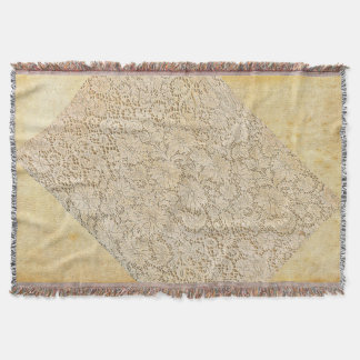 Oude kroeslantaarn Floral Pattern + jouw ideeën Deken