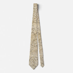 Oude kroeslantaarn Floral Pattern + jouw ideeën Stropdas