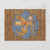 Oude Kunst Ansichtkaart, Hindoe Om Aum Symbool Briefkaart (Voorkant)